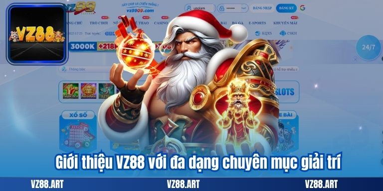 GIỚI THIỆU VZ88 7 Giới thiệu VZ88 với đa dạng chuyên mục giải trí
