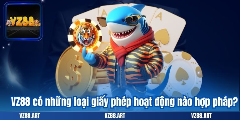 GIẤY PHÉP HOẠT ĐỘNG 5 VZ88 có những loại giấy phép hoạt động nào hợp pháp?